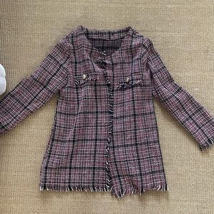 SHEIN pink and black jacket 2XL